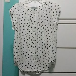 Adorable Button Down Cat Shirt
